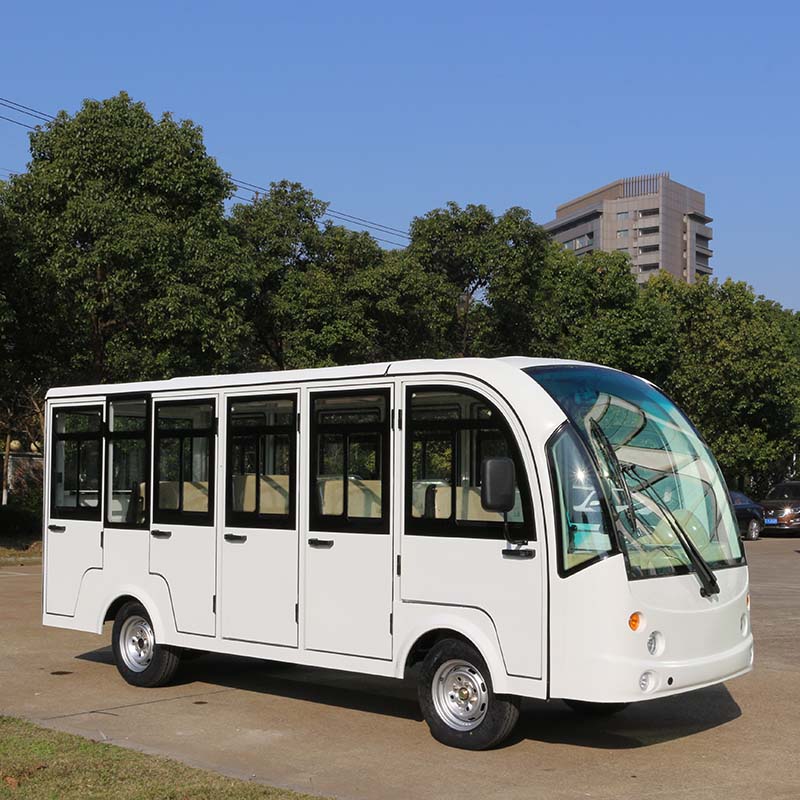Marshell 14 seater electric enclosed shuttle bus