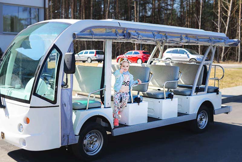 Marshell Electric Sightseeing Cars Shuttle Bus